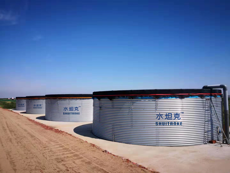 矿场抑尘蓄水池案例